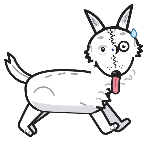 Hani at top speed, one eye round with surprise, a drop of sweat, tongue in the wind